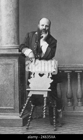 André Adolphe-Eugène Disdéri (1819 – 1889) Französischer Fotograf Stockfoto