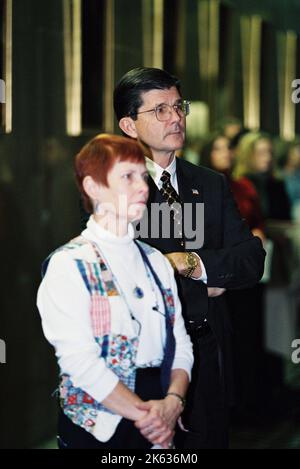 Büro des Sekretärs - Tribut an die Opfer vom 11. September 2001 Stellvertretender stellvertretender Sekretär Findlay Stockfoto