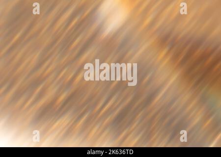 Unschärfe-Effekte im leuchtenden Hintergrund verwischen das goldene Licht Stockfoto