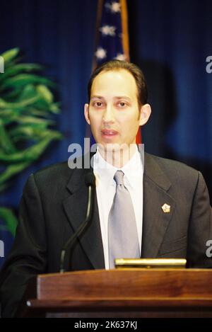 Büro des Sekretärs - Tribut an die Opfer vom 11. September 2001 Stellvertretender stellvertretender Sekretär Findlay Stockfoto