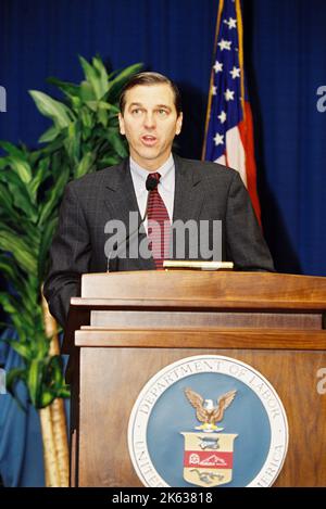 Büro des Sekretärs - Tribut an die Opfer vom 11. September 2001 Stellvertretender stellvertretender Sekretär Findlay Stockfoto