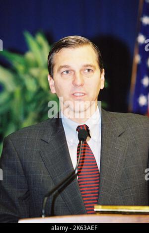 Büro des Sekretärs - Tribut an die Opfer vom 11. September 2001 Stellvertretender stellvertretender Sekretär Findlay Stockfoto