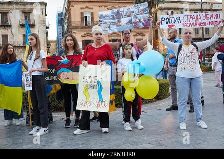 Palermo, Sizilien, Italien. 11. Oktober 2022. Kredit: ZUMA Press, Inc./Alamy Live Nachrichten Stockfoto