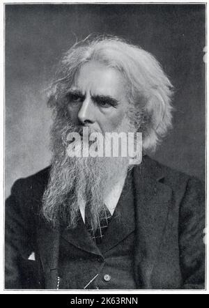 Eadweard Muybridge (1830 - 1904), englischer Fotograf, bekannt für seine Pionierarbeit in der fotografischen Bewegungsforschung. Stockfoto