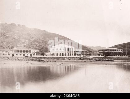 John Thomson (14. Juni 1837 - 29. September 1921) Schottischer Fotograf, um 1870 in China aktiv, aus einem Album seiner Bilder: Kakchio, Swatow, Shantou Stockfoto