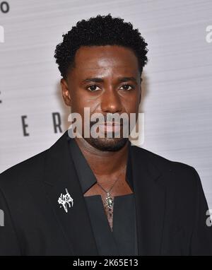 Los Angeles, Kalifornien, USA. 11. Oktober 2022. Gary Carr bei der Ankunft im ‘The Peripheral’ Los Angeles Premiere im Ace Hotel am 11. Oktober 2022 in Los Angeles, CA. © OConnor/AFF-USA.com Quelle: AFF/Alamy Live News Stockfoto