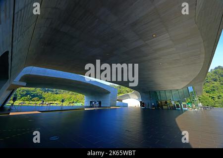 Xiangshan Besucherzentrum im Sun Moon Lake National Scenic Area, Gemeinde Yuchi, Bezirk Nantou, Taiwan Stockfoto