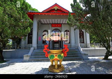 Xuanguang Tempel im Sun Moon Lake National Scenic Area, Gemeinde Yuchi, Bezirk Nantou, Taiwan Stockfoto