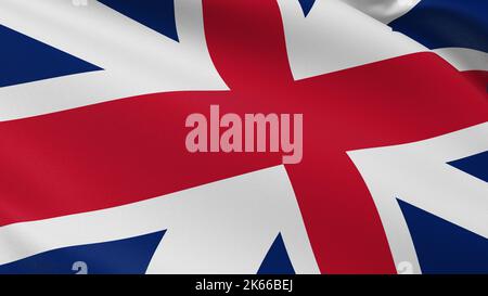 britische Flagge Großbritannien nationales Symbol london Stockfoto