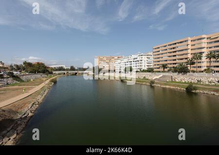 Fluss Fuengirola, Provinz Malaga, Spanien. Stockfoto