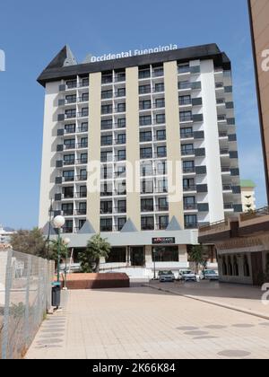 Oczidental Fuengirola. Barceló Hotel Group, (ehemals Hotel Las Piramides) Provinz Malaga, Spanien. Stockfoto