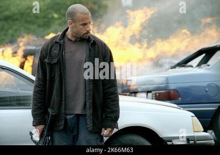 VIN DIESEL, EIN MANN ABGESEHEN, 2003 Stockfoto