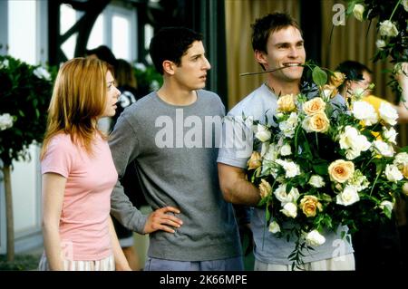 HANNIGAN, BIGGS, SCOTT, AMERIKANISCHE HOCHZEIT, 2003 Stockfoto