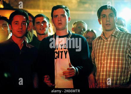 THOMAS IAN NICHOLAS, Eddie Kaye Thomas, Jason Biggs, amerikanischen Hochzeit, 2003 Stockfoto