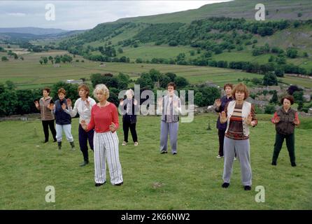 IMRIE,WALTERS,WILTON,MIRREN,CROSBIE,GLEN,BASSETT,MARCH,CURRAN, KALENDERMÄDCHEN, 2003 Stockfoto