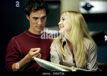 MCCONAUGHEY, Hudson, WIE EIN KERL IN 10 TAGEN, 2003 verlieren. Stockfoto