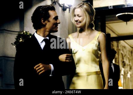 MCCONAUGHEY, Hudson, WIE EIN KERL IN 10 TAGEN, 2003 verlieren. Stockfoto