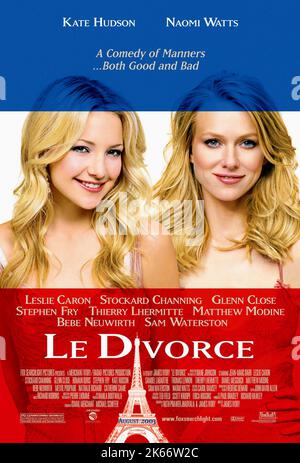 KATE HUDSON, Naomi Watts, LE SCHEIDUNG, 2003 Stockfoto