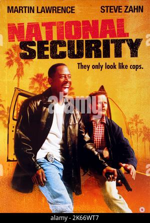 MARTIN LAWRENCE, STEVE ZAHN, Plakat, nationale Sicherheit, 2003 Stockfoto