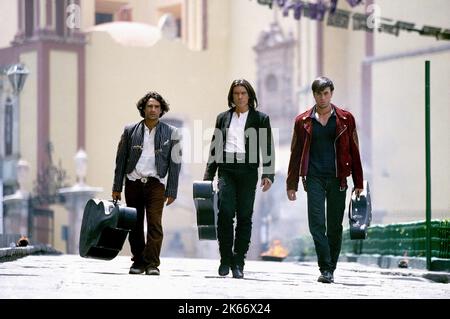 LEONARDI, BANDERAS, IGLESIAS, ES WAR EINMAL IN MEXIKO, 2003 Stockfoto