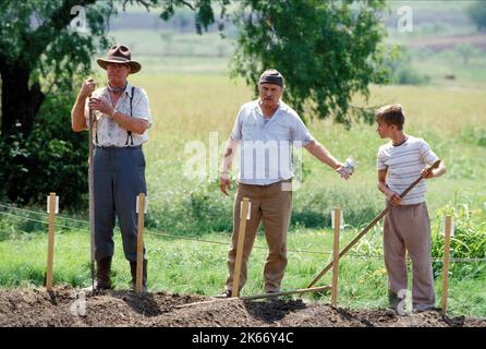 CAINE,DUVALL,OSMENT, SECOND HAND LIONS, 2003 Stockfoto