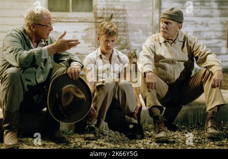 MICHAEL CAINE, Haley Joel Osment, Robert Duvall, SECONDHAND LIONS, 2003 Stockfoto