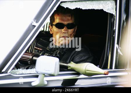 ARNOLD SCHWARZENEGGER, Terminator 3: REBELLION DER MASCHINEN 2003 Stockfoto