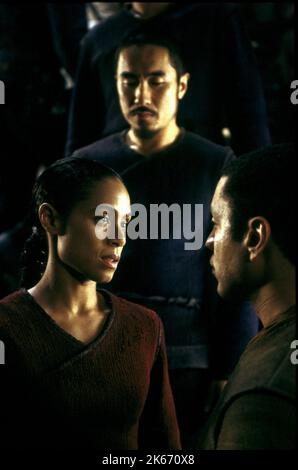 JADA PINKETT SMITH, Harry Lennix, DIE MATRIX RELOADED, 2003 Stockfoto