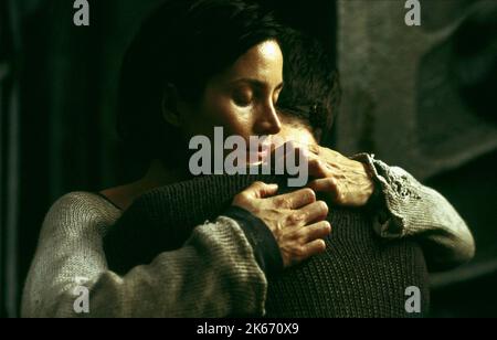 CARRIE-ANNE MOSS, Keanu Reeves, DER MATRIX REVOLUTIONS 2003 Stockfoto