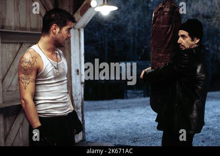 FARRELL, PACINO, DER REKRUT, 2003 Stockfoto