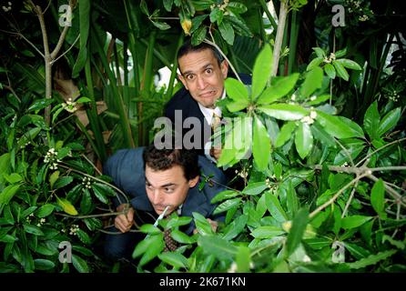 MIKE, Andy, die Yes Men, 2003 Stockfoto