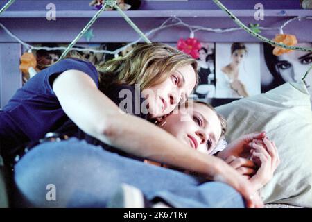 HOLLY HUNTER, EVAN RACHEL WOOD, dreizehn, 2003 Stockfoto