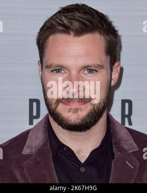 Los Angeles, Usa. 11. Oktober 2022. LOS ANGELES, KALIFORNIEN, USA - 11. OKTOBER: Der amerikanisch-irische Schauspieler Jack Reynor kommt bei der Los Angeles Premiere von Amazon Prime Video's 'The Periferal' an, die am 11. Oktober 2022 im Theater im Ace Hotel in Los Angeles, Kalifornien, USA, stattfand. ( Kredit: Image Press Agency/Alamy Live News Stockfoto