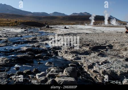 Atacama-Wüste, Dezember 2014. Fotograf: Ale Espaliat Stockfoto