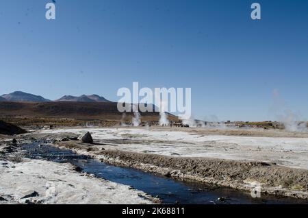 Atacama-Wüste, Dezember 2014. Fotograf: Ale Espaliat Stockfoto