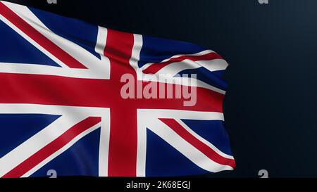 britische Flagge vereinigtes Königreich Union Jack london Zeichen Stockfoto