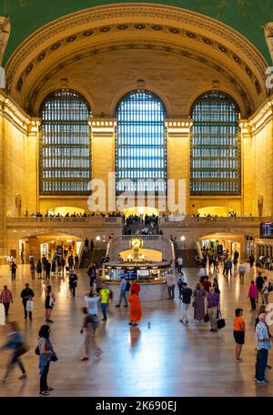 New York, USA - 21. September 2022: Haupthalle im Grand Central Terminal, New York Stockfoto