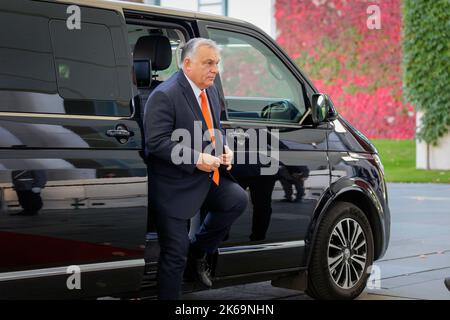 Berlin, Deutschland. 10. Oktober 2022. Viktor Orban, Premierminister der Republik Ungarn. Berlin, Den 10. Oktober 2022. Kredit: dpa/Alamy Live Nachrichten Stockfoto