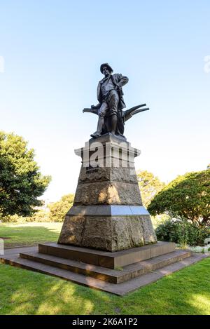 Das Robert Burns Memorial in The Domain in Sydney, Australien Stockfoto