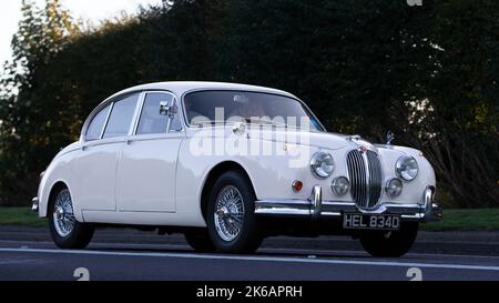 1966 mkii Jaguar Oldtimer Stockfoto