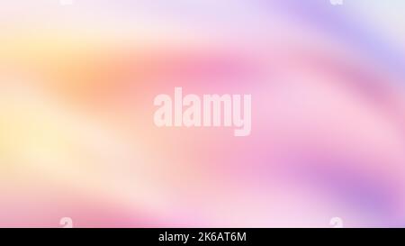 Abstrakte Farbdarstellung mit einem verschwommenen Verlauf. Design für Hintergründe, Tapeten, Bannercover und kreative Ideen. Stockfoto