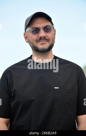 Der russische Filmemacher Kirill Serebrennikov posiert während der Fotoaufnahme des Films „Tschaikowskys Frau“ anlässlich der Filmfestspiele von Cannes im Mai Stockfoto