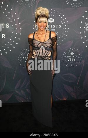 Nashville, Tennessee, USA. 12. Oktober 2022. Ciara auf der CMT Artists of the Year 2022, die am 12. Oktober 2022 im Schermerhorn Symphony Center in Nashville, TN, stattfand. © Curtis Hilbun / AFF-USA.com Quelle: AFF/Alamy Live News Stockfoto