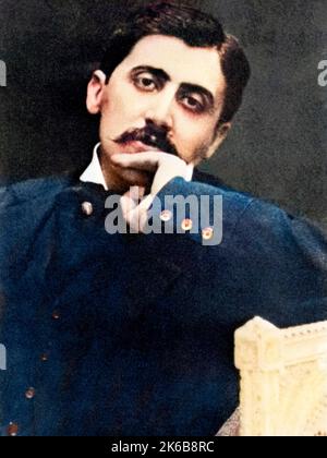 Marcel Proust (1871 - 1922) Stockfoto