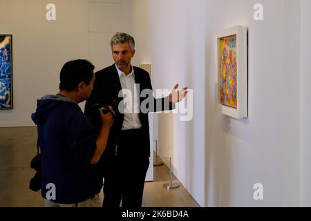 Los Angeles, USA. 12. Oktober 2022. Werke aus 'Visionary: The Paul G. Allen Collection' werden am Mittwoch, den 12. Oktober 2022, in Christie's Los Angeles in Beverly Hills, CA, ausgestellt. Die vollständige Sammlung, die im November 2022 versteigert wird, wird auf über $1 Milliarden geschätzt. (Foto von Conor Duffy/Sipa USA) Quelle: SIPA USA/Alamy Live News Stockfoto