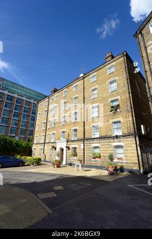 Southwark Street Estate, Peabody Estate, Bankside, Southwark, London, Vereinigtes Königreich Stockfoto