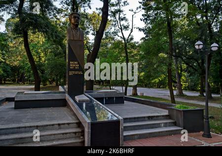 Denkmal der bulgarischen nationalen Helden Vasil Levski in Sofia, Bulgarien, Europa Stockfoto