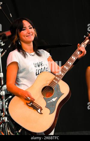 KT Tunstall, V2007, Hylands Park, Chelmsford, Essex, Großbritannien - 19. August 2007 Stockfoto