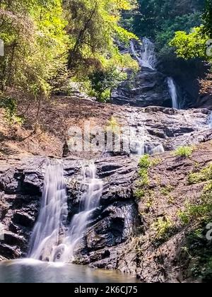 Namtok Lampee Wasserfall in Phang nga, Thailand Stockfoto