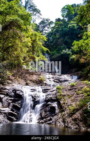 Namtok Lampee Wasserfall in Phang nga, Thailand Stockfoto